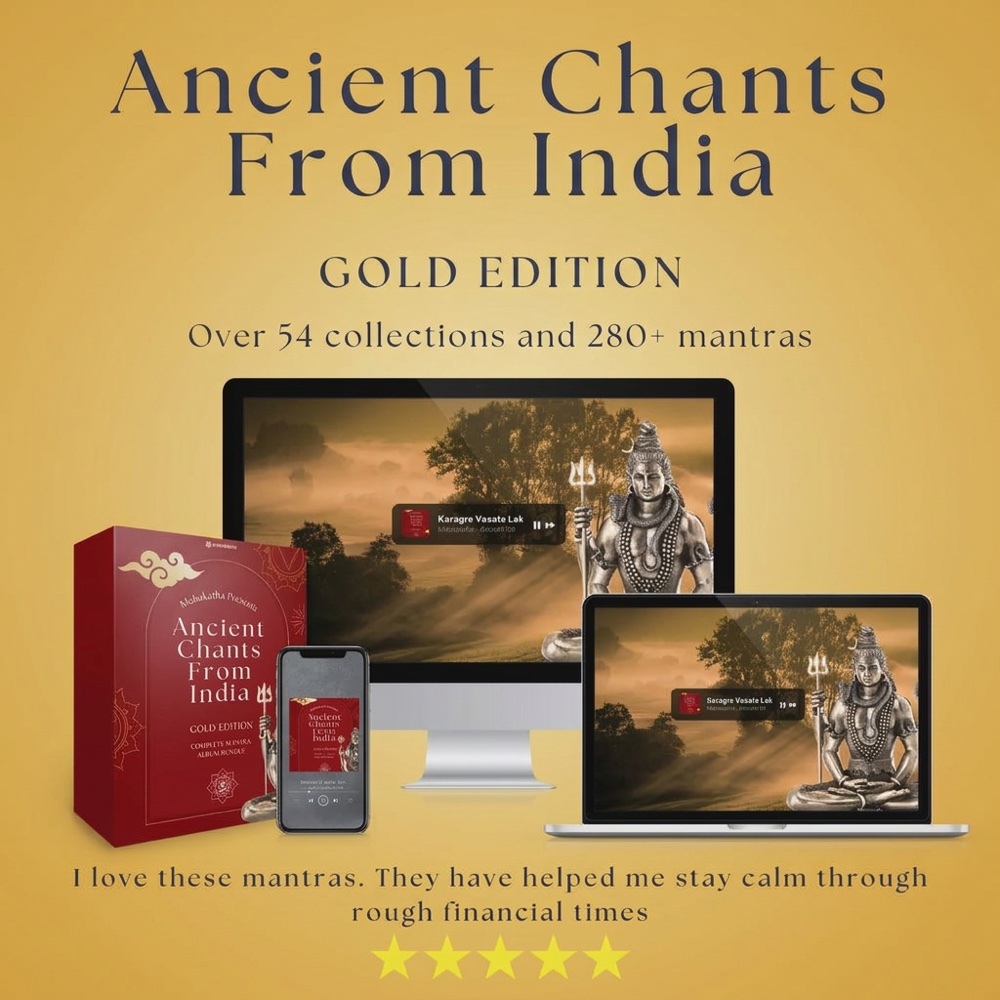 Ancient Chants Gold Edition — 280+ mantras across 54 collections