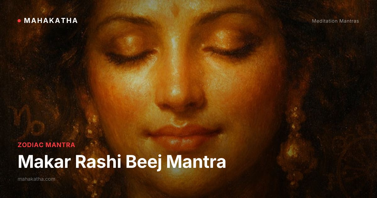 Makar Rashi Beej Mantra | Mahakatha