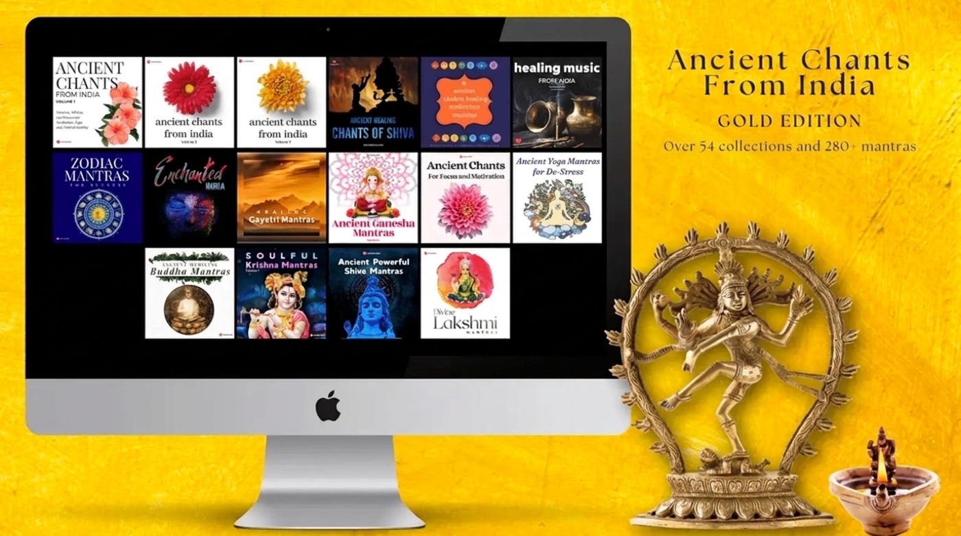 Ancient Chants Gold Edition — 54 collections, 280+ mantras